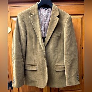 Nautical men’s corduroy blazer 38S
